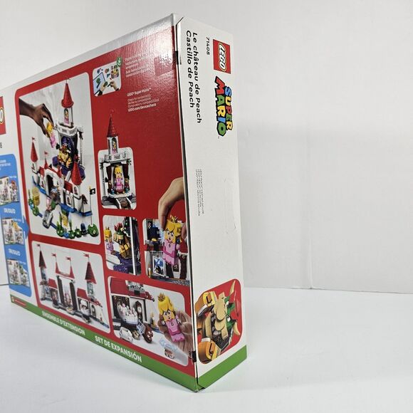 LEGO Super Mario Peach’s Castle Expansion Set 71408, 1216 Pcs New Sealed Retired - Picture 4 of 11